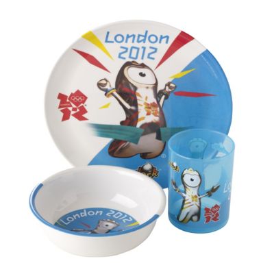Mascot Tumbler, Bowl & Plate Set image(1)