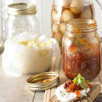 3 Kilner Standard Preserving Glass Jam Jars & Lids 500ml image(2)