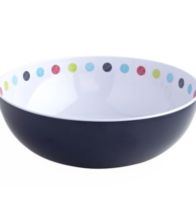 Spots & Stripes Alfresco Melamine Salad Bowl image(1)