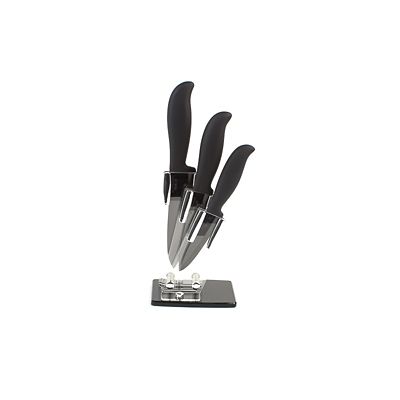 Lakeland Ceramic 3pc Knife Set & Block image(8)