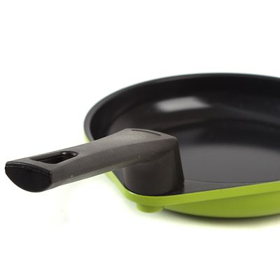 Colourful Ceramica Cookware Green Frying Pan - 16cm image(3)
