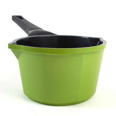 Colourful Ceramica Cookware Green Milk Pan 0.75L - 14cm image(6)