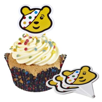 Pudsey Scalloped Cupcake Kit image(1)