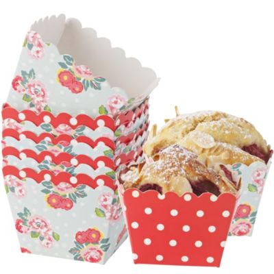 12 Petals & Polka Dots Mini Baker's Moulds  image(1)