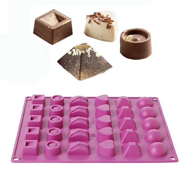Silicone Chocolate Mould Box Shapes image(1)