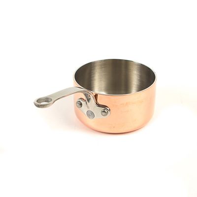 Copper Tri-Ply Mini Saucepan 9cm image(6)
