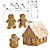 Gingerbread House Cutter Set