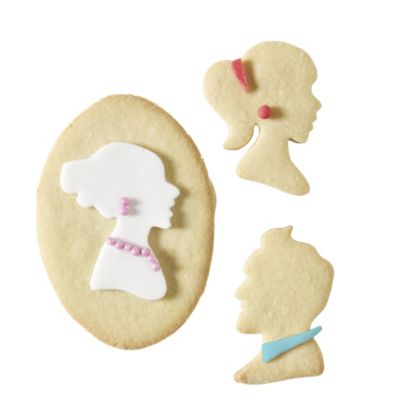 4 Cameo Cookie Cutters Lakeland