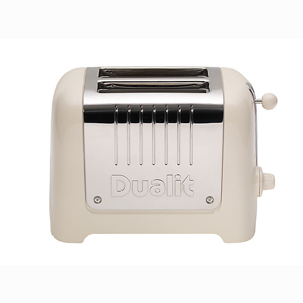 Dualit Lite 2-Slice Toaster Canvas White 26213 image(1)