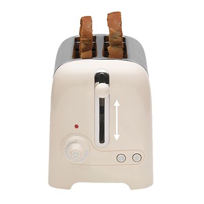 Dualit Lite 2-Slice Toaster Canvas White 26213 image(5)