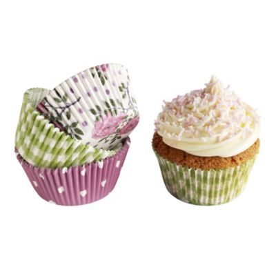 60 Peonies & Roses Cake Cases image()