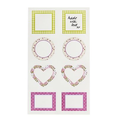 48 Peonies & Roses Jam Jar Labels image(1)
