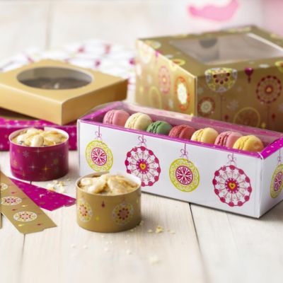 Lakeland Christmas Baubles 24 Mini Cake Wraps image(2)