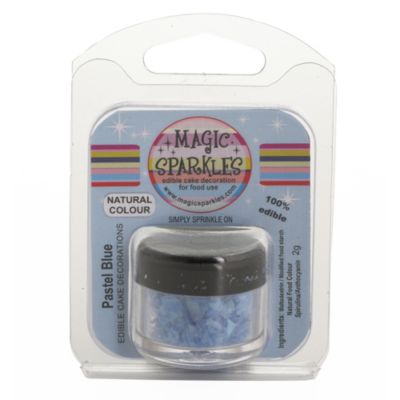 Cake Decorating Sprinkles - 2g Magic Sparkles Pastel Blue image(2)
