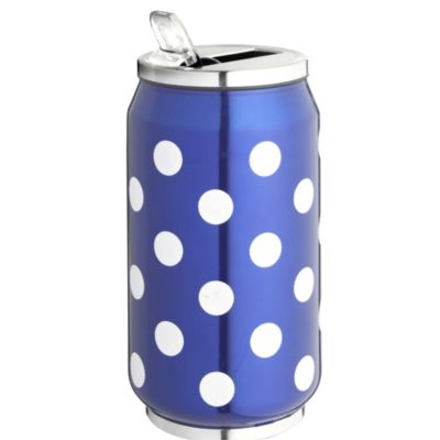 Blue Dotty Drinks Can image()