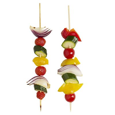 Wooden 30cm Bamboo Skewers x100 Lakeland