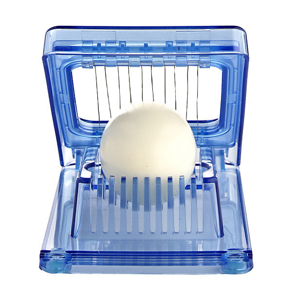 Stainless Steel Whole Hard Boiled Egg Slicer image()