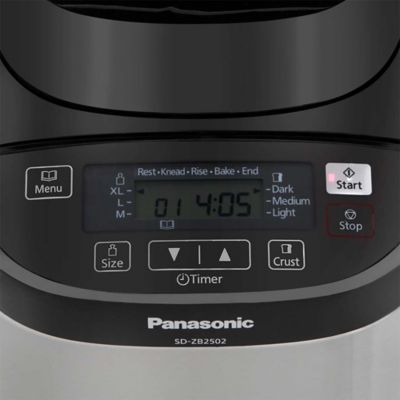 Panasonic SD-ZB2502 Stainless Steel Bread Maker | Lakeland