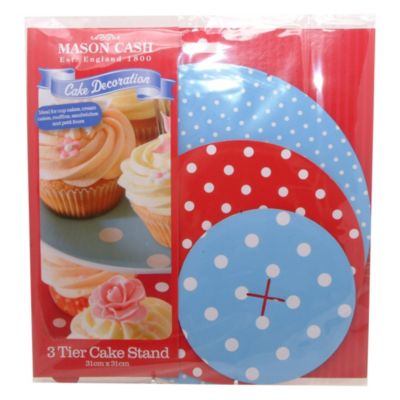 Mason Cash Polka Dot 3-Tier Cupcake Stand image(2)