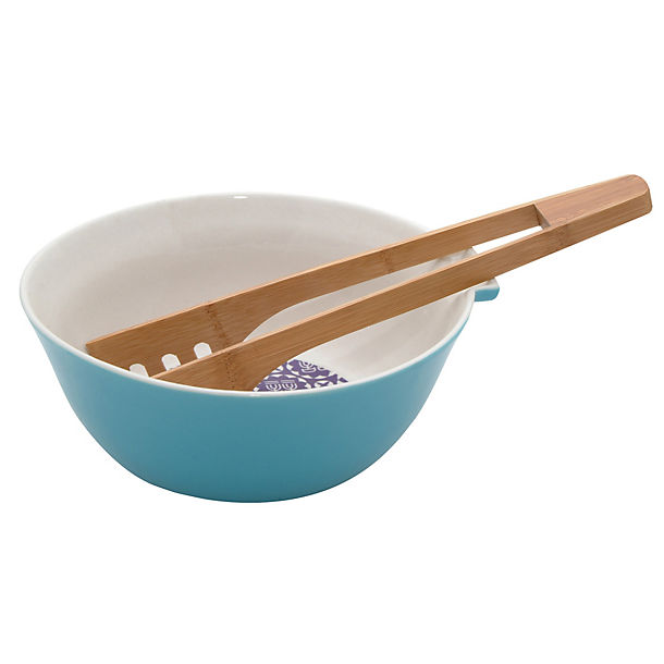 Ching He Huang by Typhoon® Serving Bowl and Bamboo Tongs image()