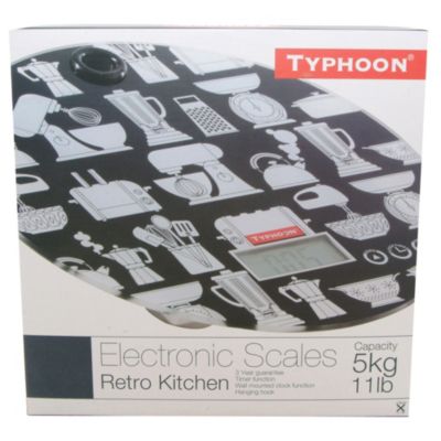 Typhoon® Retro Kitchen Electronic Scales image(2)