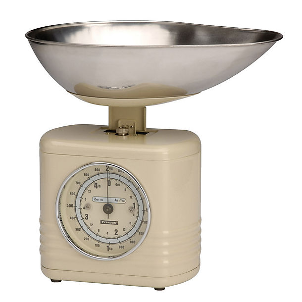 Typhoon® Vintage Cream Mechanical Kitchen Weighing Scales image()