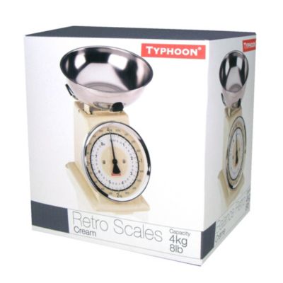 Typhoon® Retro Cream Mechanical Kitchen Weighing Scales image(2)