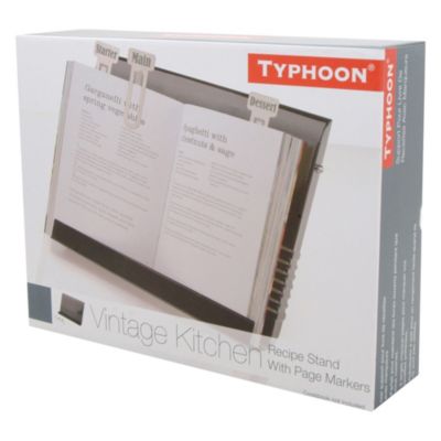 Typhoon® Vintage Kitchen Black Recipe Book Holder image(2)