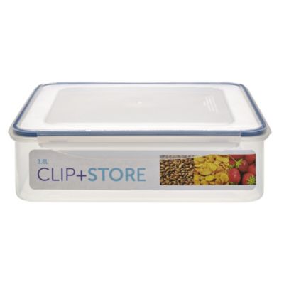 Lakeland Clip and Store 3.8L Rectangular Container image()
