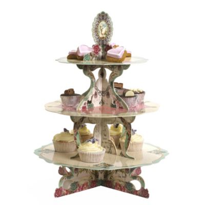 Pastries And Pearls 3 Tier Cake Stand Lakeland