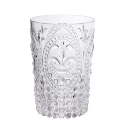 Vintage Fleur Tumblers Clear image()