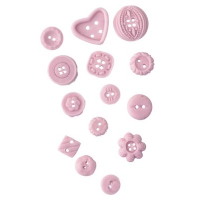 Buttons Silicone Icing Mould image(2)
