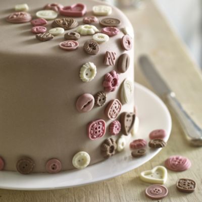 Buttons Silicone Icing Mould image(3)