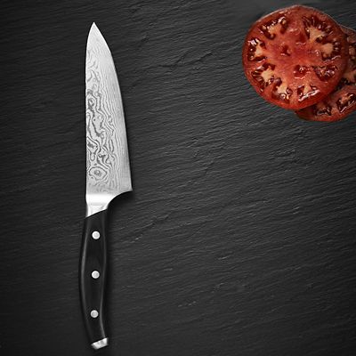 Damascus Japanese Bread Kitchen Knife 22cm Blade image(3)