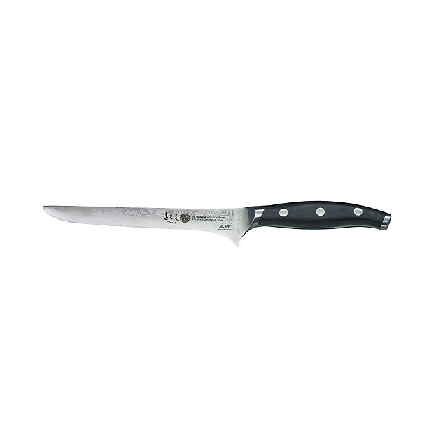 Damascus Japanese Filleting & Boning Kitchen Knife 15cm Blade image()