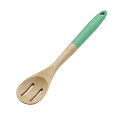 Beechwood Slotted Spoon image()