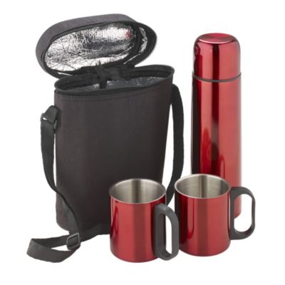 Brew For 2 Flask Set With Cups Carry Case 500ml Lakeland