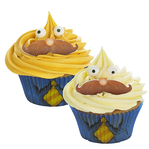 Moustache Cupcake Decorating Kit image(1)
