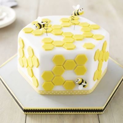 Hexagon shop cake tin