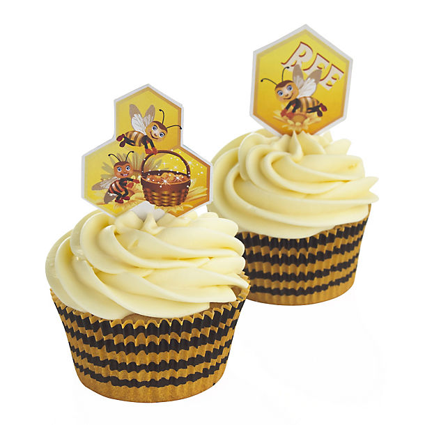 Bumblebee Cupcake Decoration Set image(1)