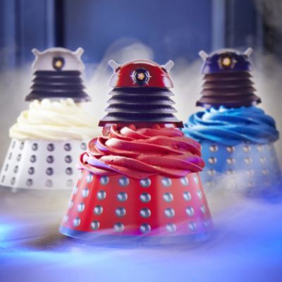 Dalek Cupcake Wraps and Toppers image(2)