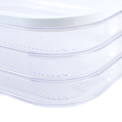 Ham & Cheese Slices 3 Tier Fridge Storage Container image(3)