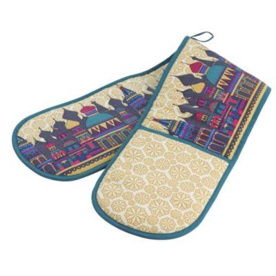 Russian Rooftops Double Oven Glove image()