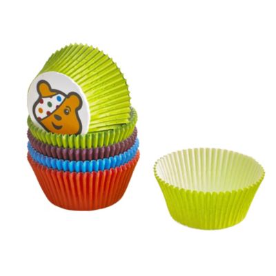 100 Pudsey Cupcake Cases image(1)