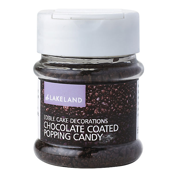Cake Decorating Sprinkles - 65g Chocolate Coated Popping Candy image()