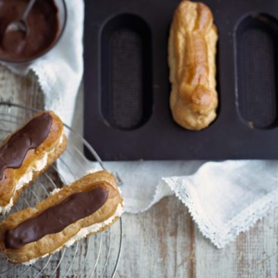 Perfobake Perforated 12 Hole Mini Eclair Tin image(3)