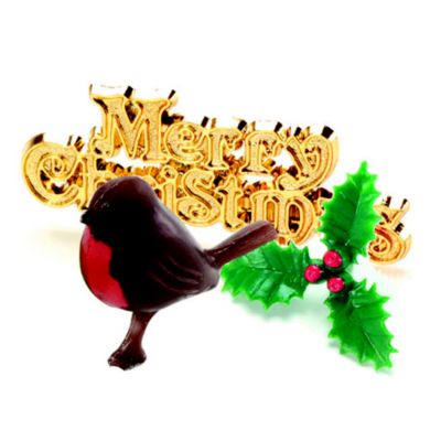 Yule Log Decoration Kit image()