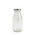 Lakeland Lidded Glass Milk Bottle 250ml