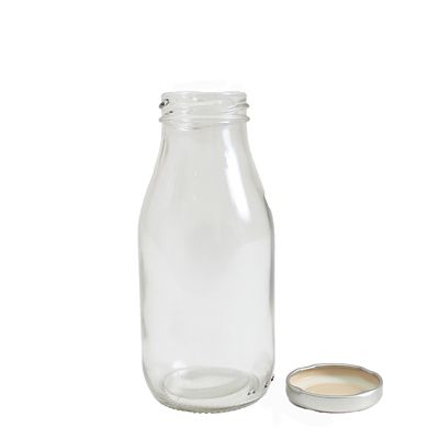 Lakeland Lidded Glass Milk Bottle 250ml image(6)