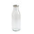 Lakeland Lidded Glass Milk Bottle 500ml